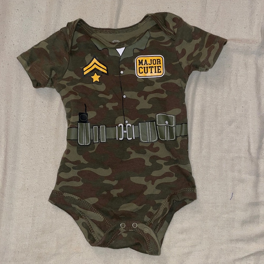 “Major Cutie” Onesie